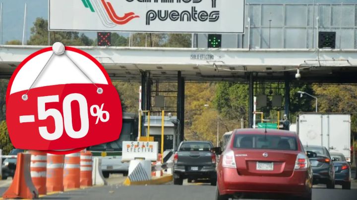 CAPUFE: ¿Quiénes pueden obtener un 50% de descuento en las casetas?