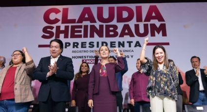 Sheinbaum se registra como precandidata de la 4T a la Presidencia de México