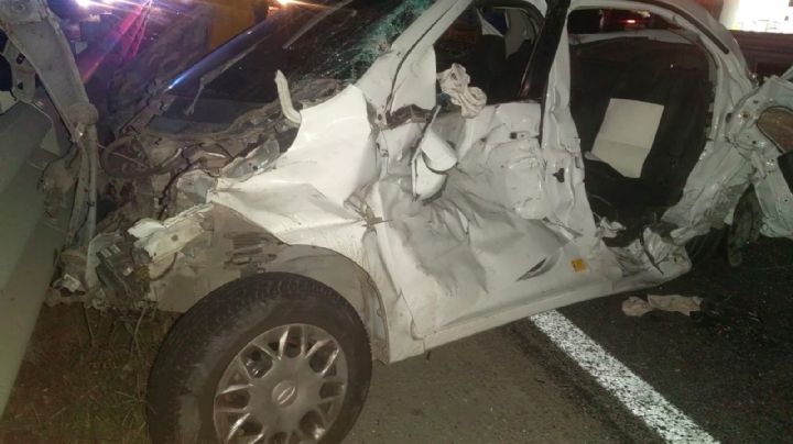 Trágico accidente: tráiler 'fantasma' impacta vehículo y huye; hay dos muertos y tres heridos