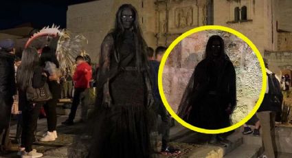 La mujer 'sombra' que espanta a cualquiera que la ve | FOTOS