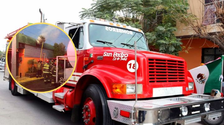 Corto circuito provoca incendio en restaurante de hamburguesas en la colonia Madero