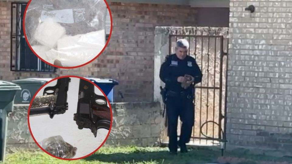 Un detenido, drogas y un par de pistolas se aseguraron en el cateo