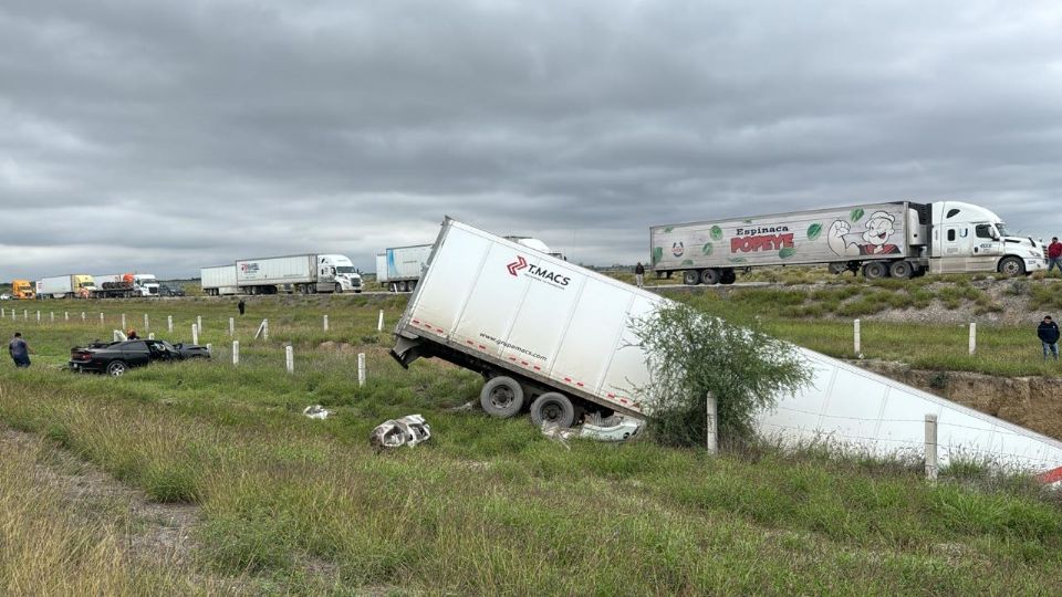 El accidente ocurrió en la Carretera Nacional