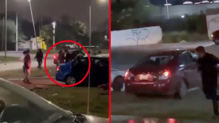 Atropellan y matan a mujer con su bebé en pelea de boda en Nuevo León | VIDEO