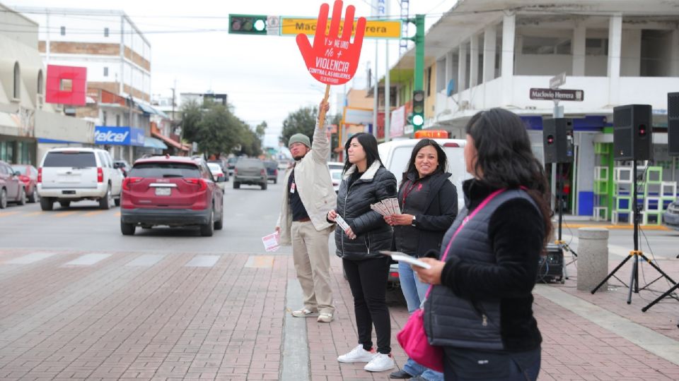 El Gobierno Municipal se unió a la campaña contra la violencia de género