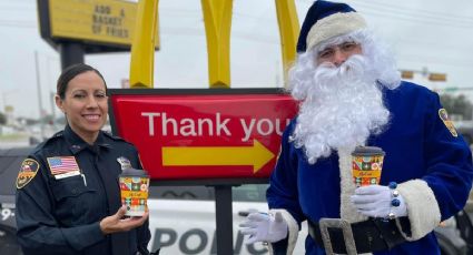 Invitan a laredenses a un 'Café con la Policía' y de paso convivir con Santa Claus Azul