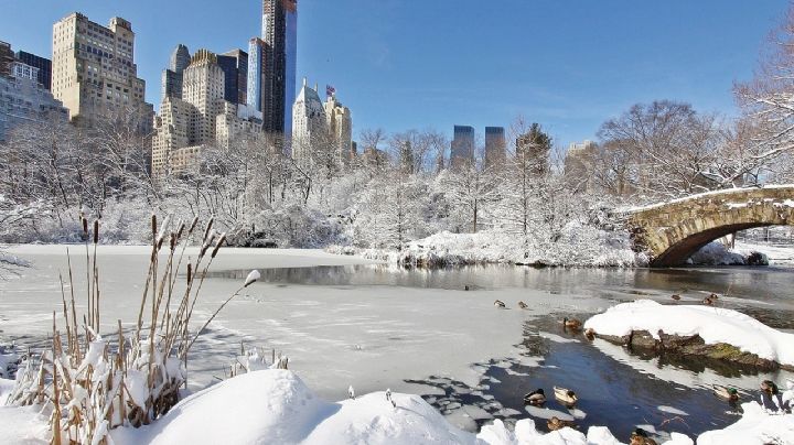 Estas son las 10 ciudades de EU con más frío y nieve para el invierno