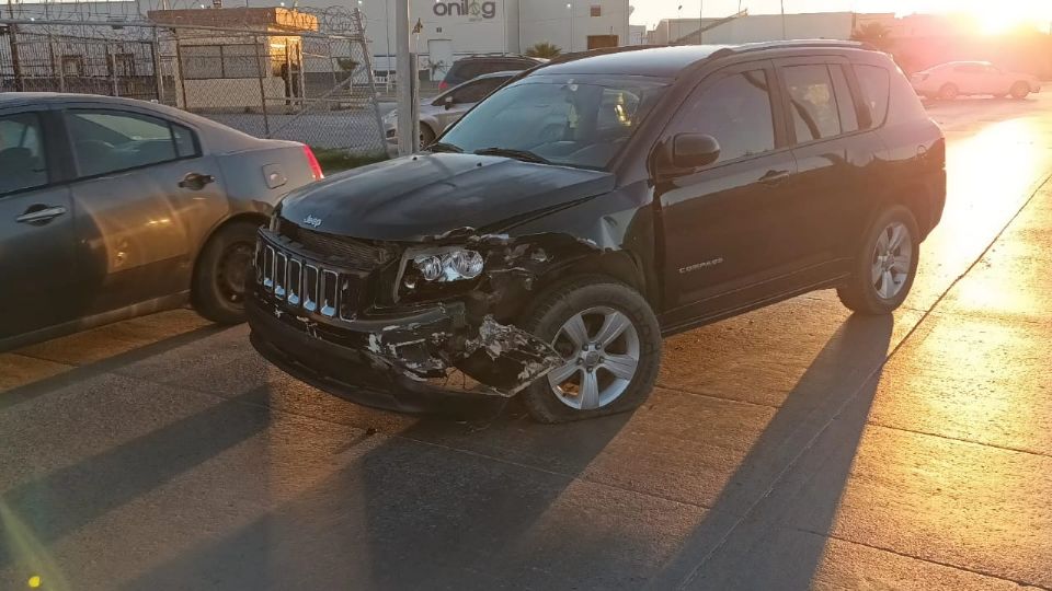 El conductor de la Jeep dormitó al volante.