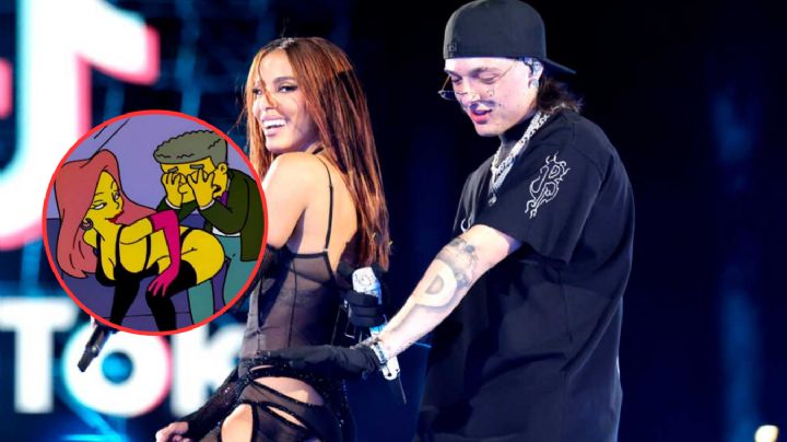 Peso Pluma en problemas por culpa de Anitta; el rostro de Nicki Nicole lo dice todo