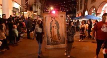 Le cantan ‘Las mañanitas’ a la Virgen de Guadalupe en Nuevo Laredo