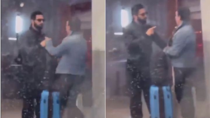 Así fue el “pleitazo” entre Poncho de Nigris y Adal Ramones en el Aeropuerto de Monterrey | VIDEO