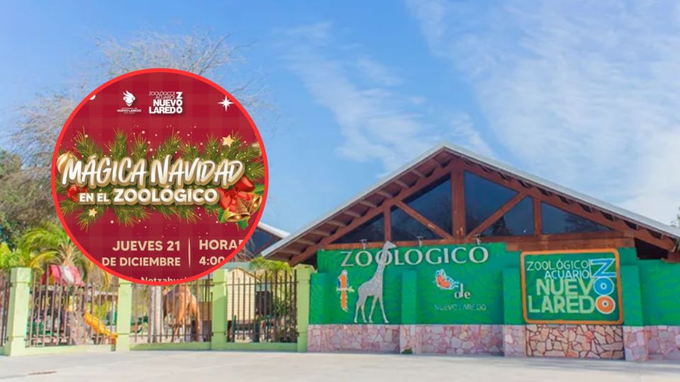 Evento navideño en el zoológico de la región