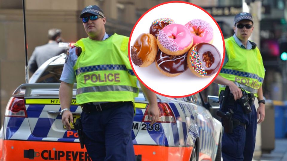 La mujer fue arrestada por robar la camioneta con miles de donas