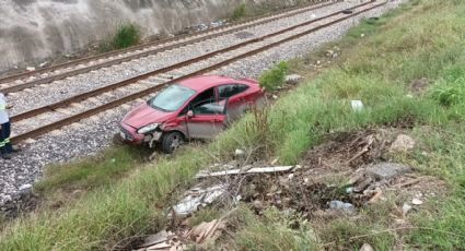 Conductor de Didi y pasajera se salvan de milagro por choque vial en la colonia Buenos Aires