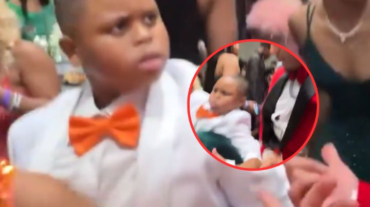 Niño impide que su madre baile con un hombre; se enoja y los separa | VIDEO