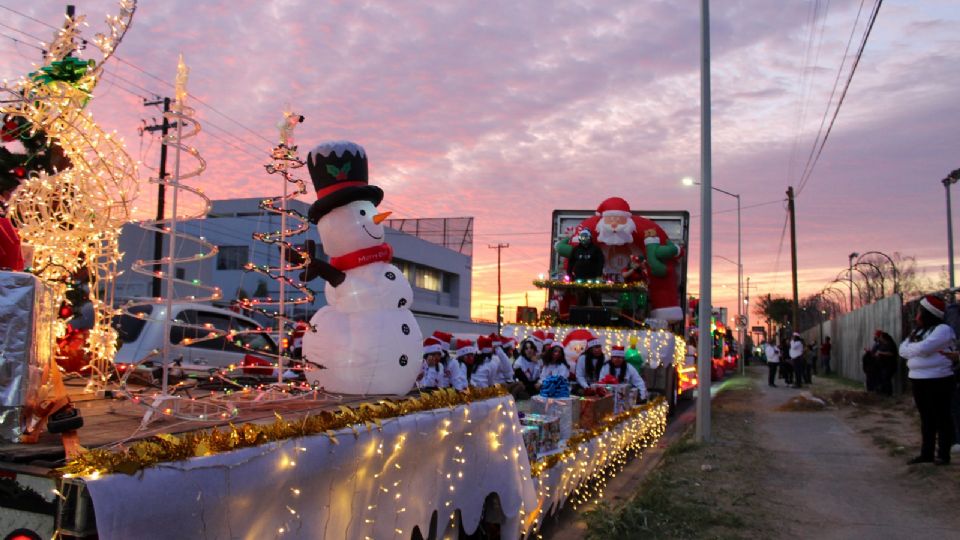 Cerrarán varias calles por el Desfile Navideño 2023 en Nuevo Laredo