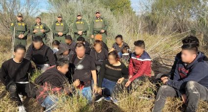 En Laredo, Patrulla Fronteriza interceptó a 17 indocumentados; había niños