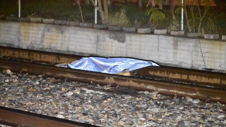 Muere hombre arrollado por el tren; vecinos encuentran su cuerpo