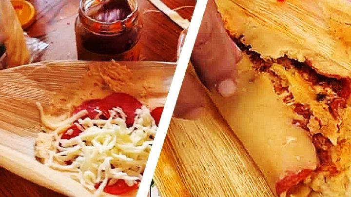Pizzamales: el platillo que puede salvar tu cena de Navidad si aún no sabes qué cocinar | VIDEO
