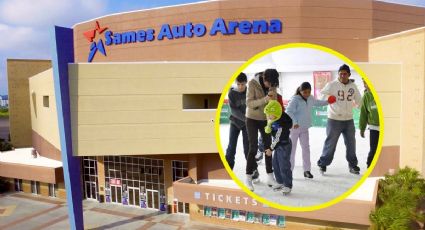 Habrá fiesta navideña GRATIS, con patinaje sobre hielo en el Sames Auto Arena