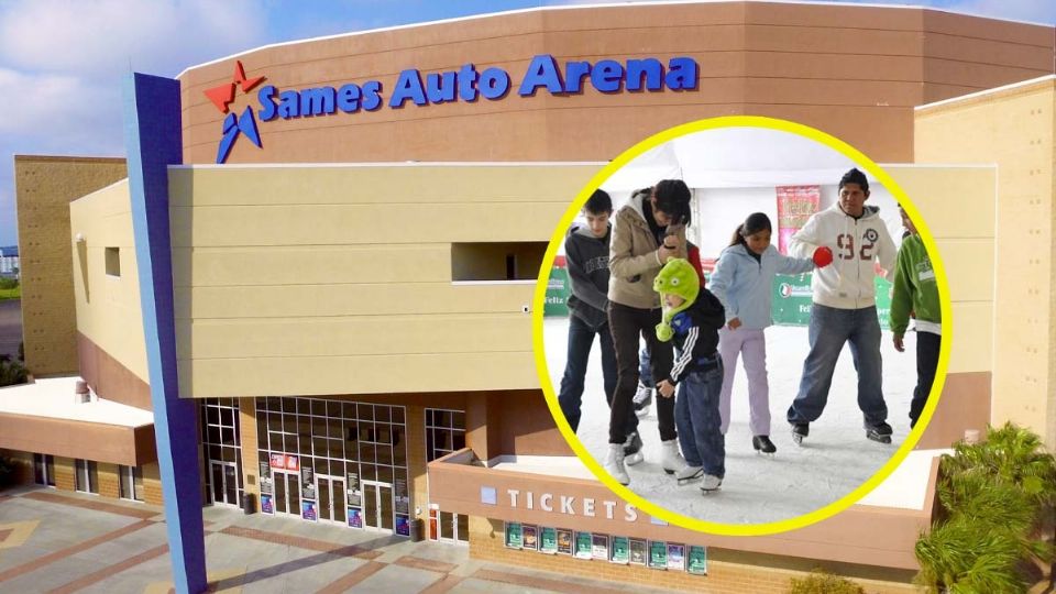 Sames Auto Arena invita ¡Gratis! A todos a la fiesta navideña con patinaje sobre hielo