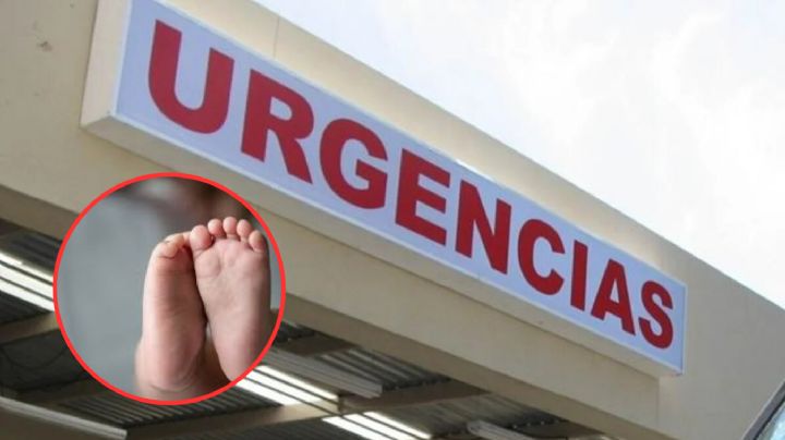 Nuevo Laredo: bebé de 7 meses sufre terrible lesión craneal al caer de la cama