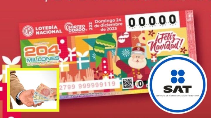 Lotería Nacional: ¿Cuánto de impuestos te quitarían si ganas el sorteo mayor?