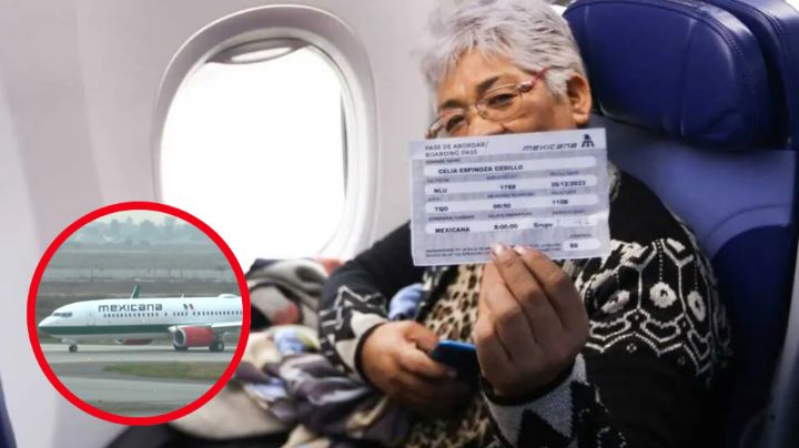 Mexicana de Aviación: Abuelita muestra su felicidad al viajar y gastar solo 400 pesos: 'No me jodieron mi dinero'