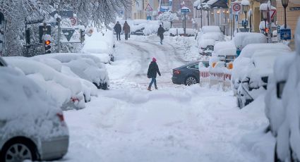 Nevadas nunca antes vistas: cancelan vuelos y trenes en estas ciudades | VIDEO