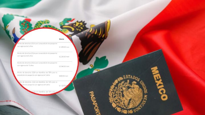 Pasaporte mexicano: esto es lo que te costará realizar el trámite en 2024
