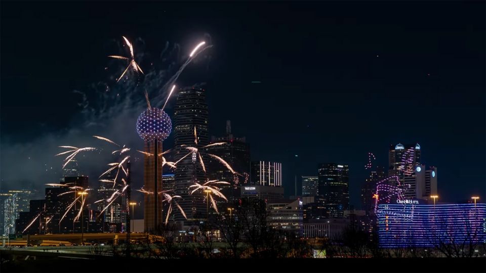 Preparan show de fuegos artificiales en Dallas