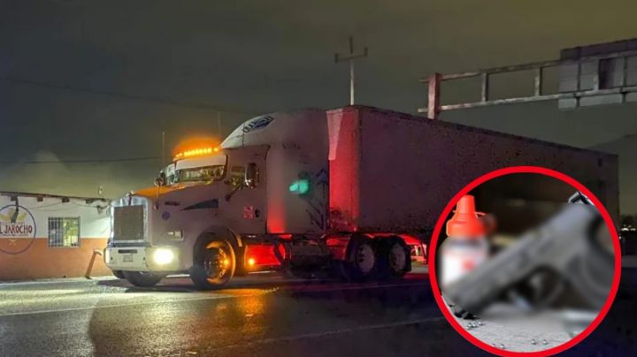 Trailero queda herido sobre libramiento Noroeste a Santa Catarina; intentaron asaltarlo