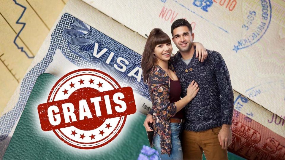 Hay ciertas categorias de visas por las que no se paga por su procesamiento, por lo que saldría gratis