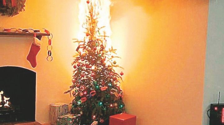 Alerta Protección Civil por uso de extensiones viejas de luces navideñas