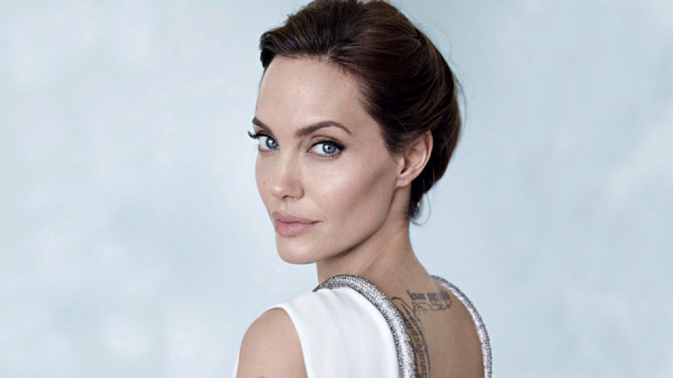 La actriz Angelina Jolie se encuentra en Cancún.