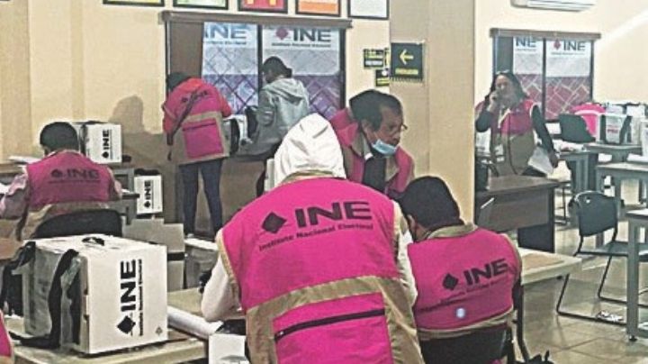 Llegan paquetes para la elección del domingo 19 de febrero