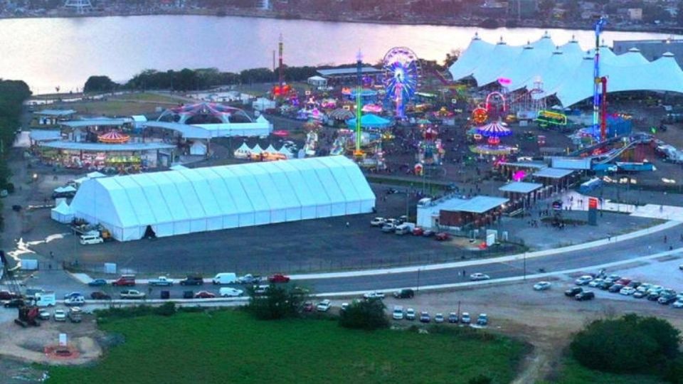 El recinto ferial se instalará a un lado de la Laguna del Carpintero