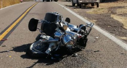 Muere motociclista en la Interestatal 35; se le atraviesa camioneta