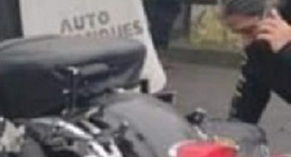 Motociclista muere; se estrella contra pipa en plena carretera | FOTO