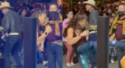 Mujer baila El Santo, El Cavernario... con pasos de karate | VIDEO