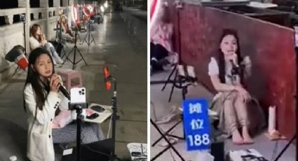 Streamers chinas se reúnen en las calles para transmitir en vivo; te decimos por qué