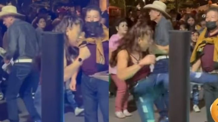 Mujer baila El Santo, El Cavernario... con pasos de karate | VIDEO