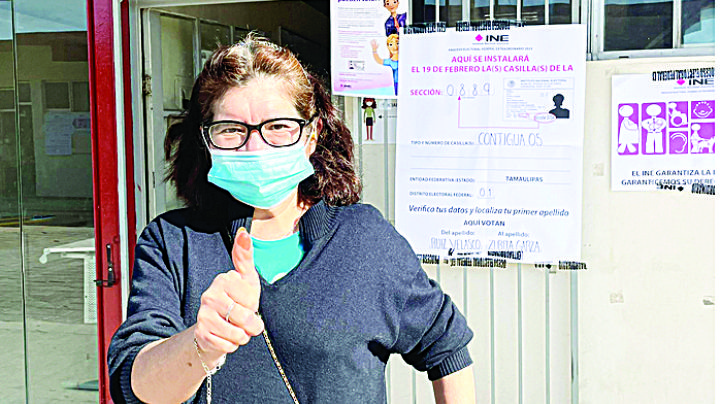 Abuelitos en Nuevo Laredo, los que más cumplieron en jornada electoral