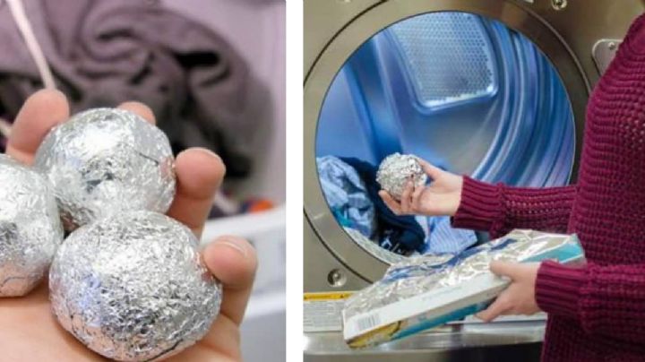 Bolas de papel aluminio en tu lavadora: por esta razón ayudan a que tu ropa no se desgaste