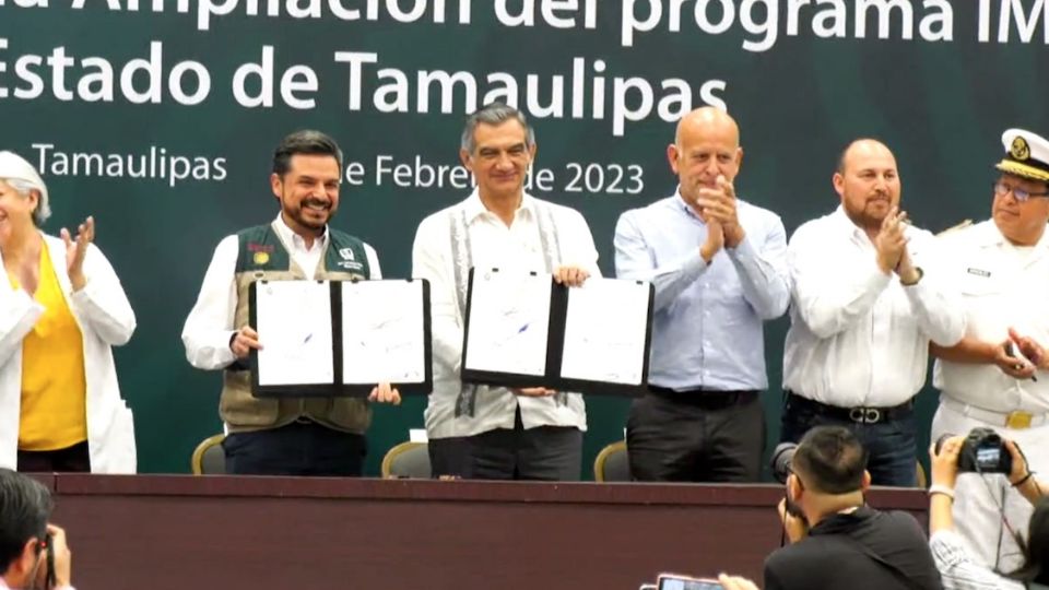 Esta mañana se llevó a cabo la firma del acuerdo IMSS-Bienestar.