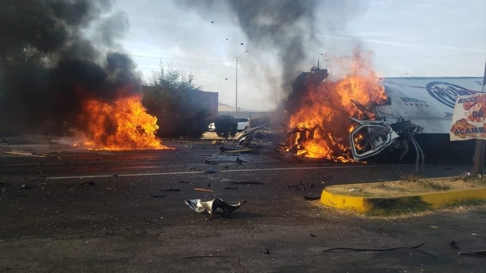 El tráiler se habría quedado sin frenos