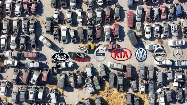 Refacciones de auto: los vehículos que más encuentras en los yonkes