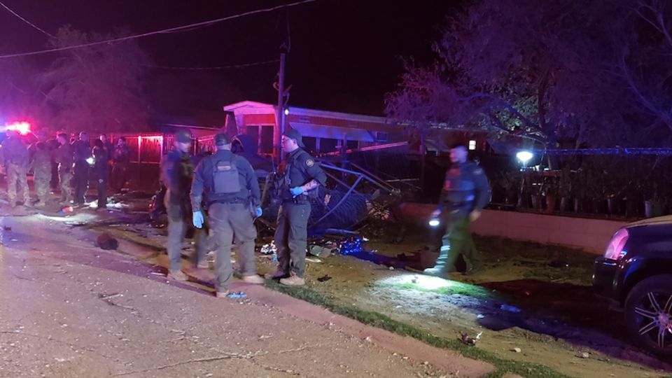 Accidente dejó sin vida a 4 personas en Río Bravo, Texas.