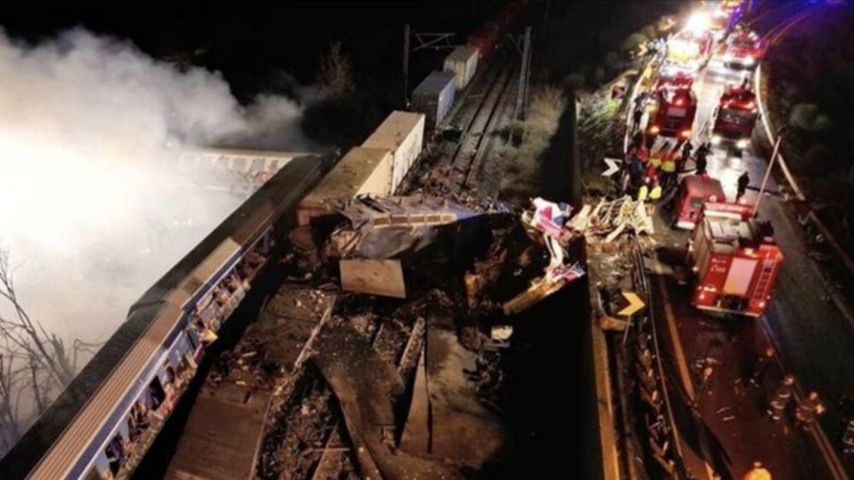 Los tres vagones fueron partícipes de una tragedia.