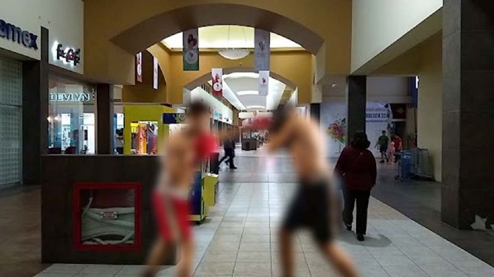 Pelea en Paseo Reforma entre joven y guardia de seguridad | VIDEO